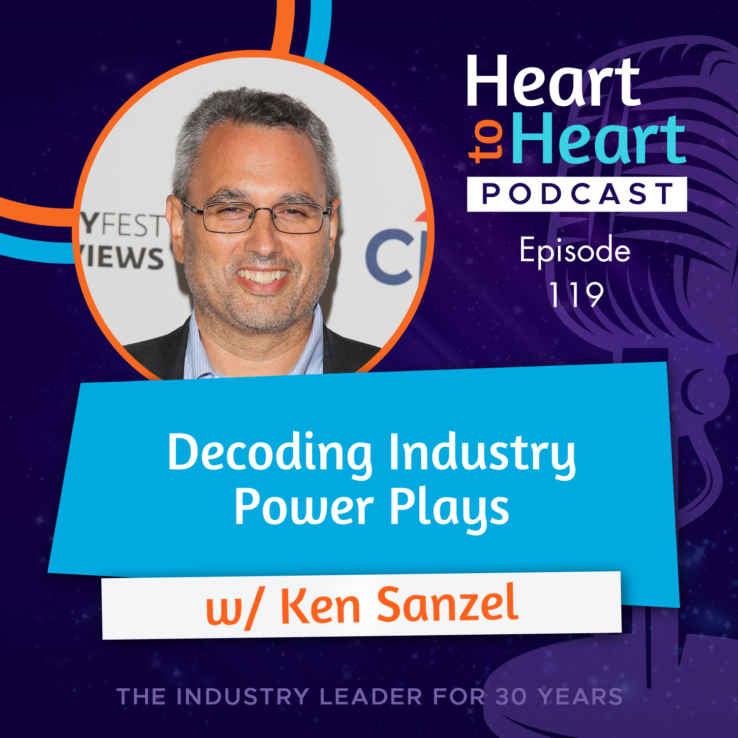 Ken Sanzel Heart to Heart Podcast Episode 119 Podcast Cover