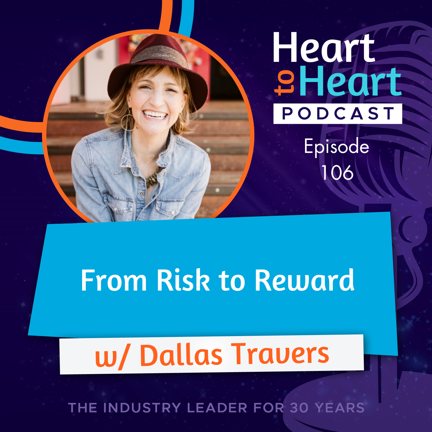 Dallas Travers Heart to Heart Podcast Cover Episode 106